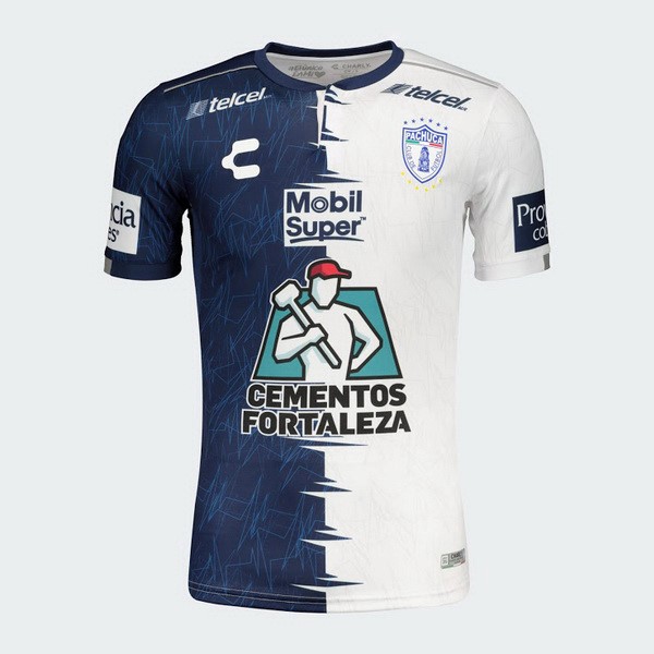 Camiseta Pachuca Primera equipo 2019-20 Azul Blanco